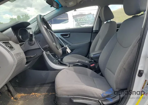 2016 Hyundai Elantra Se from USA, damaged, VIN 5NPDH4AE8GH662868